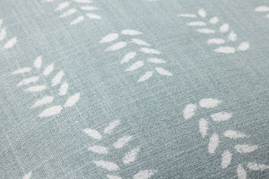 Tully Light Blue Pillow shown from another angle.