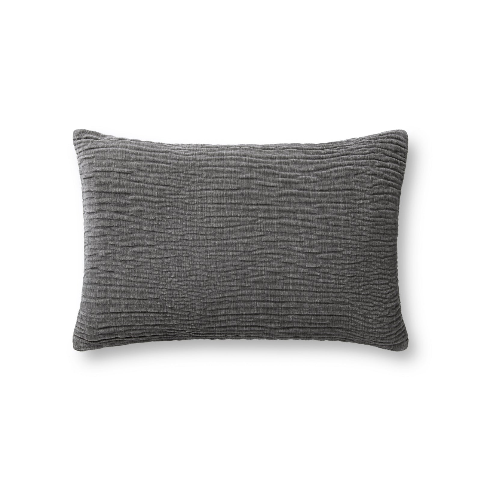 Grey Pillow — a Loloi pillow at Laurie Yapp Home.