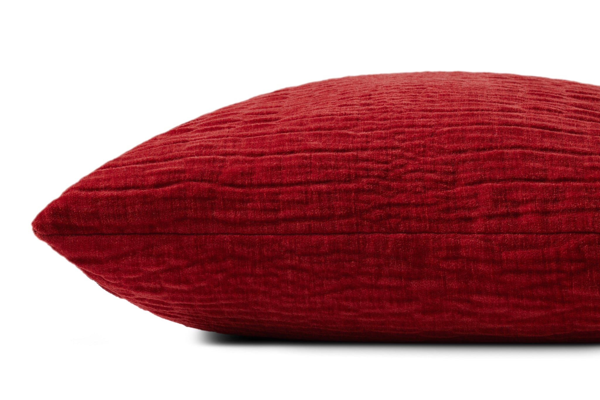 Red Pillow (Pattern 2) shown from another angle.