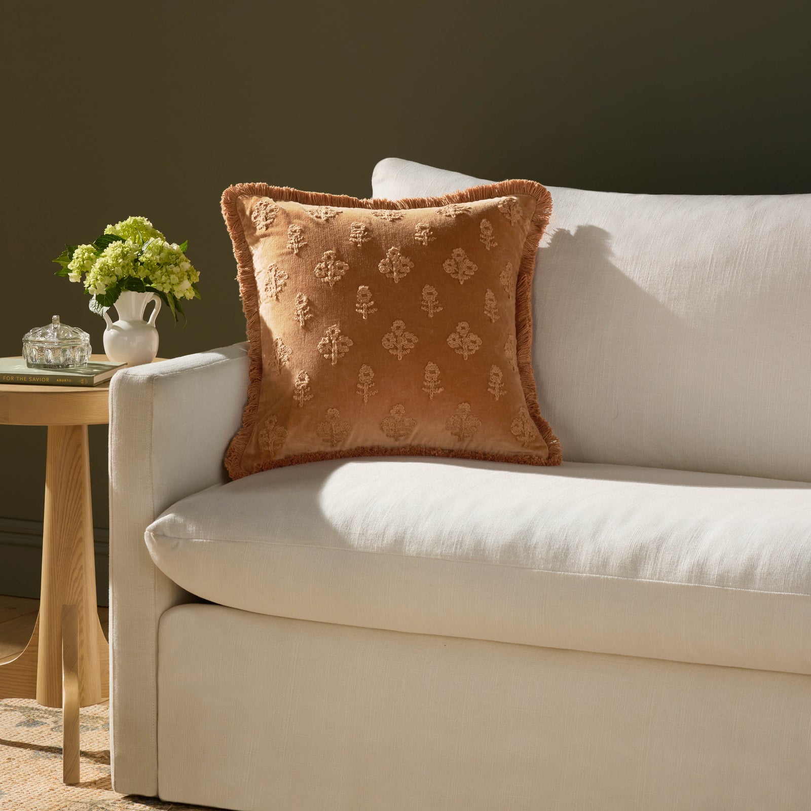 Darla Clay Pillow — a Loloi pillow at Laurie Yapp Home.