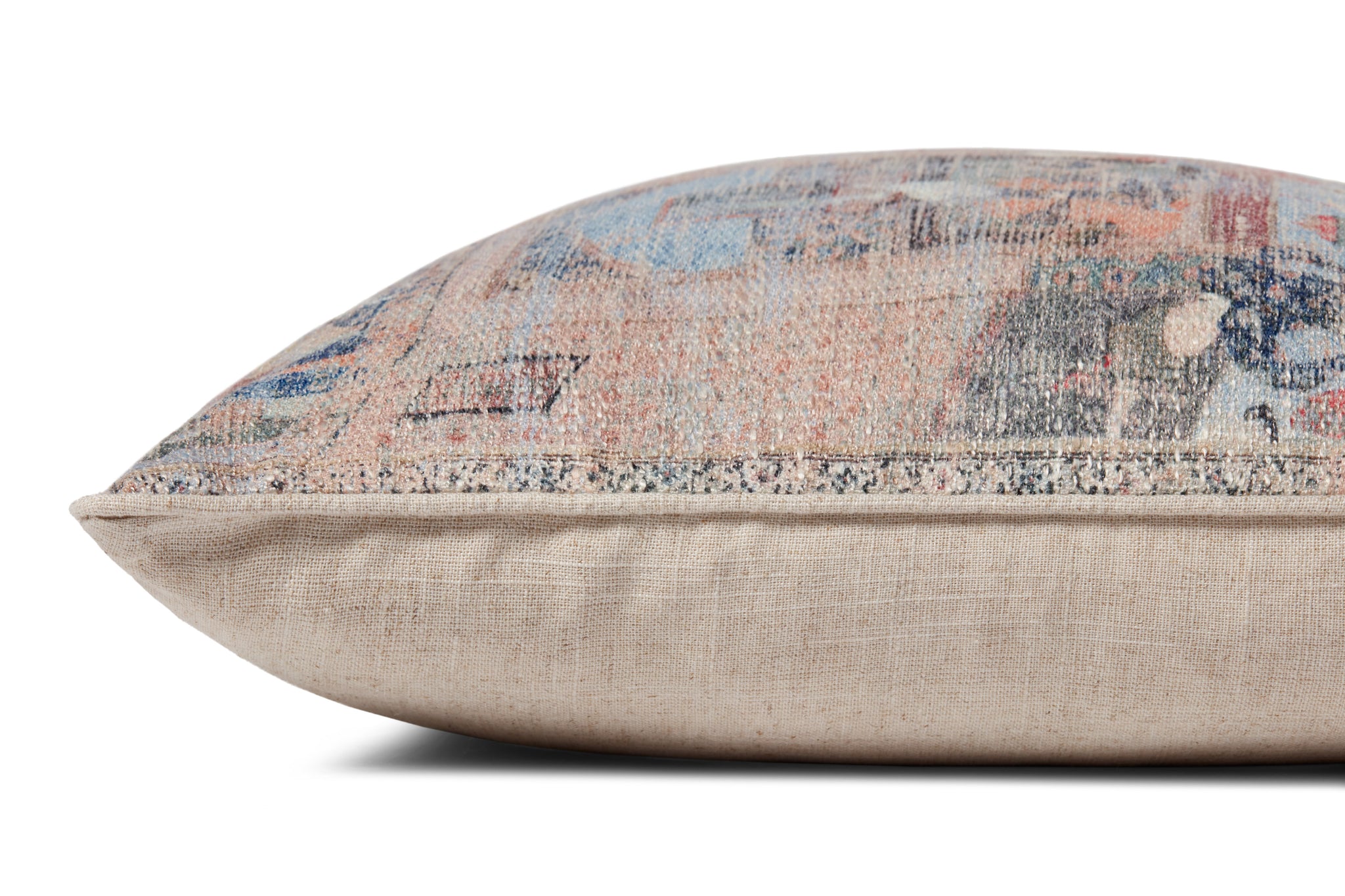 Taupe / Multi Pillow shown from another angle.