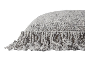 Lt Grey Pillow shown from another angle.