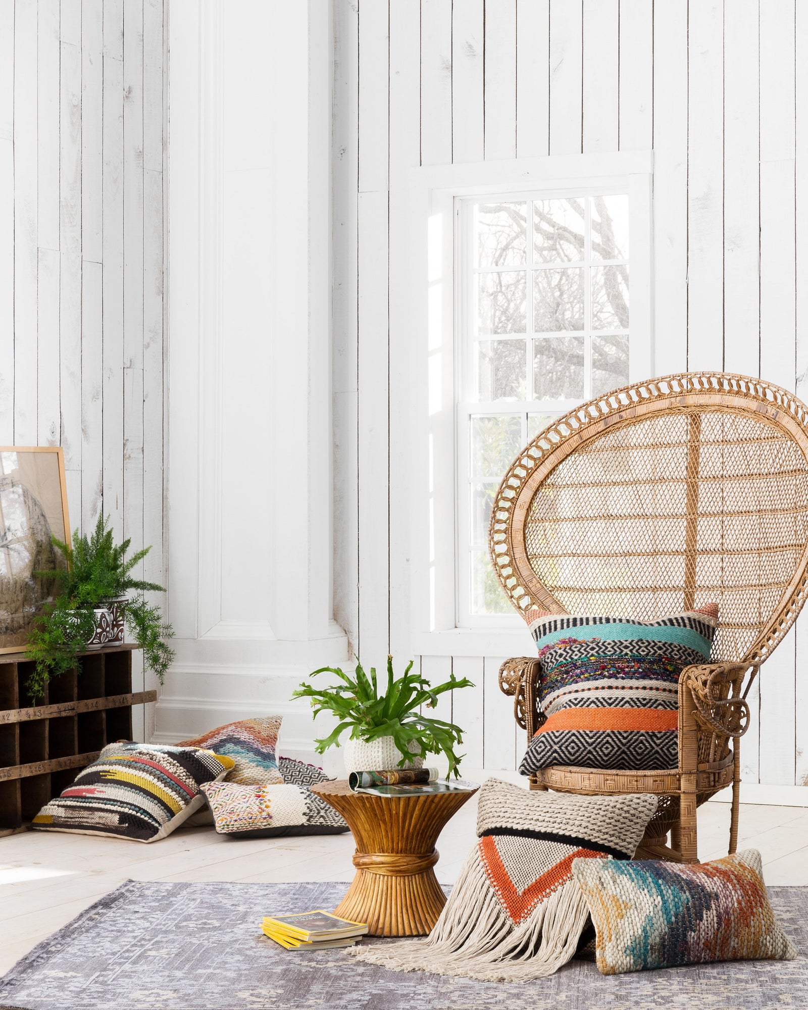 Multi Pillow (Pattern 2) — a Loloi pillow at Laurie Yapp Home.