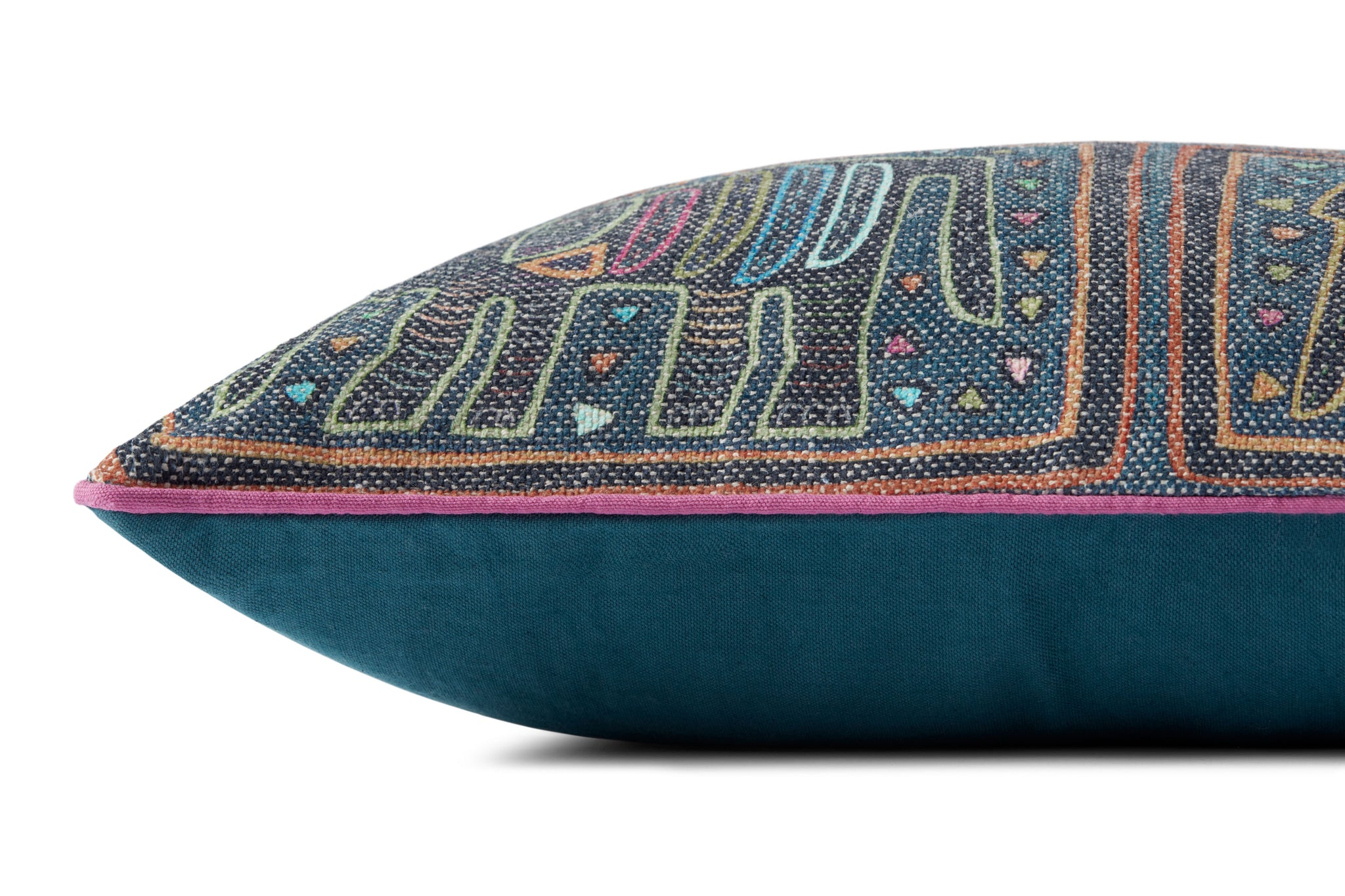 Lagoon / Multi Pillow shown from another angle.
