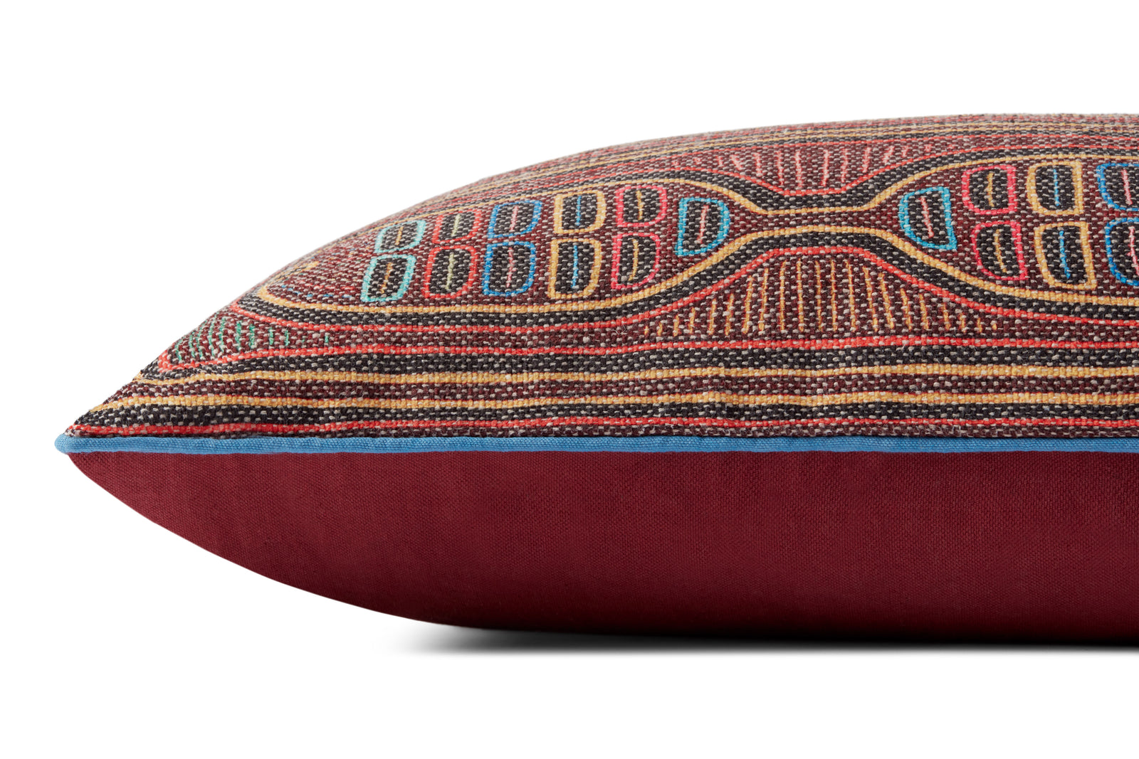 Berry / Multi Pillow (Pattern 1) — a Loloi pillow at Laurie Yapp Home.