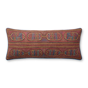 Berry / Multi Pillow (Pattern 1) — a Loloi pillow at Laurie Yapp Home.