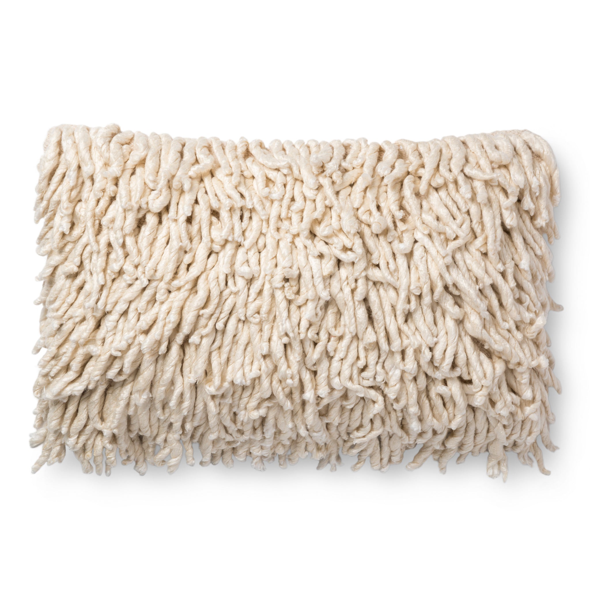 Cream Pillow — a Loloi pillow at Laurie Yapp Home.