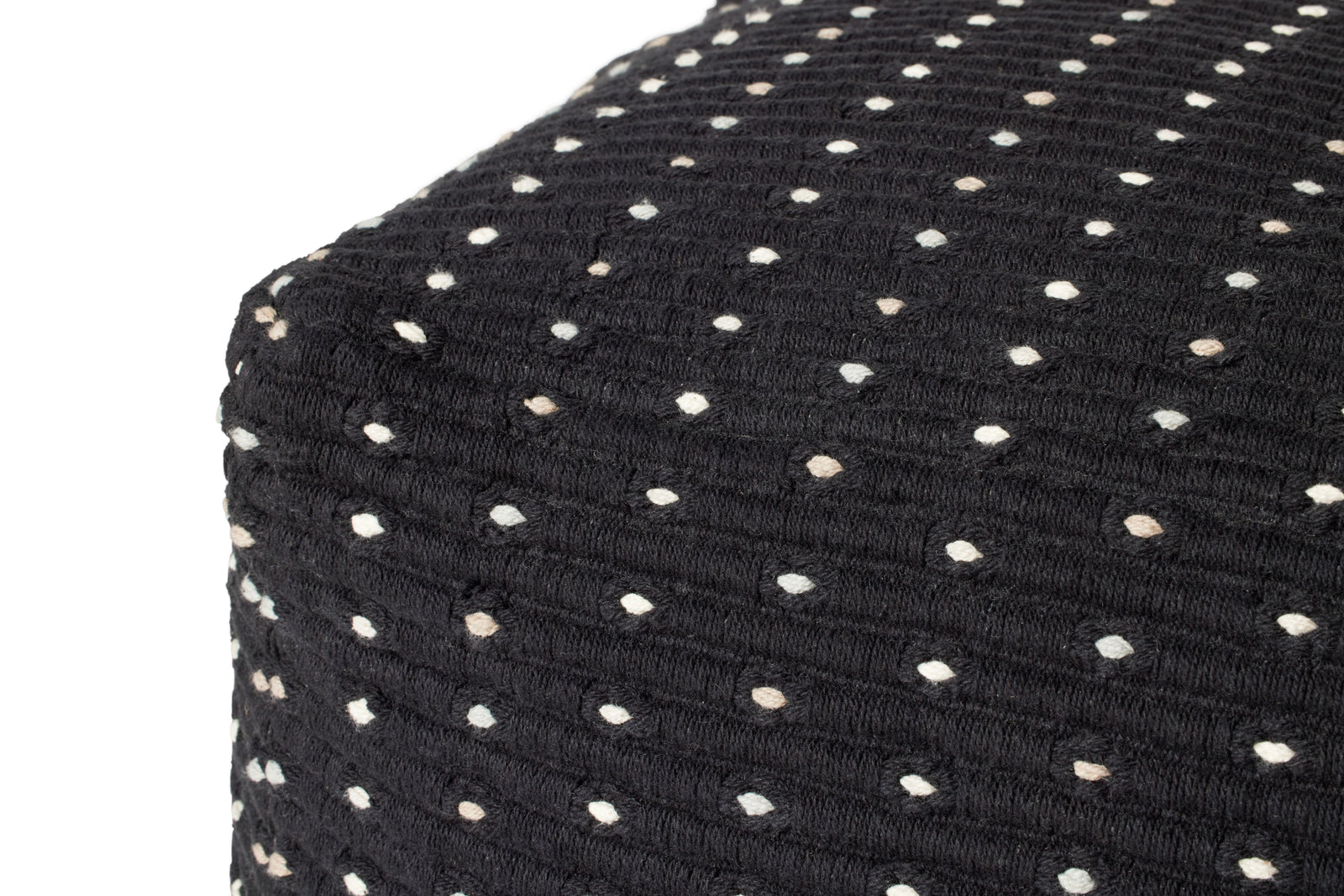 Black Pillow (Pattern 1) — a Loloi pillow at Laurie Yapp Home.