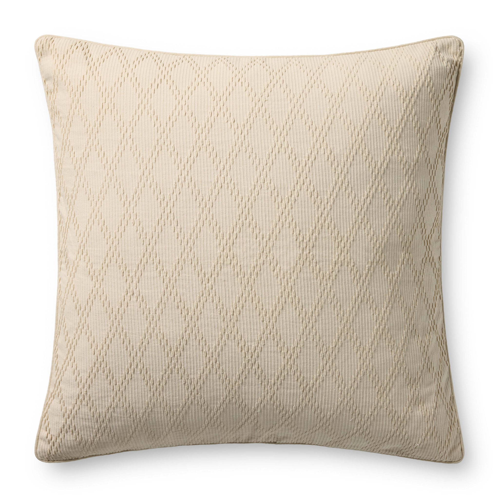 Cary Ivory Pillow — a Loloi pillow at Laurie Yapp Home.