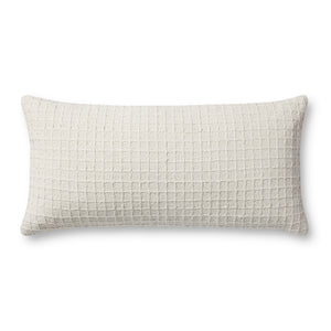 Ivory Pillow (Pattern 11) — a Loloi pillow at Laurie Yapp Home.