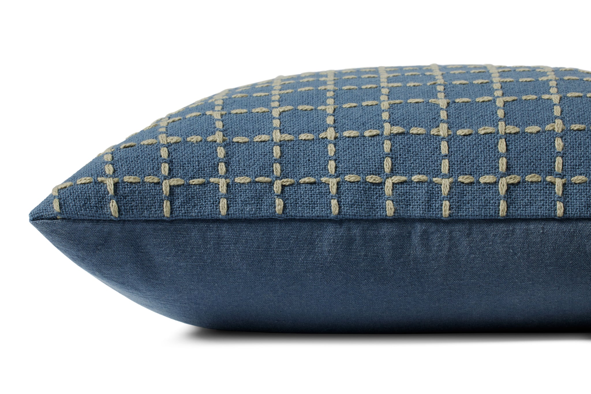 Blue / Green Pillow shown from another angle.