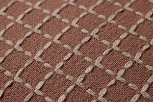 Rose / Blush Pillow shown from a different angle to reveal its pattern.
