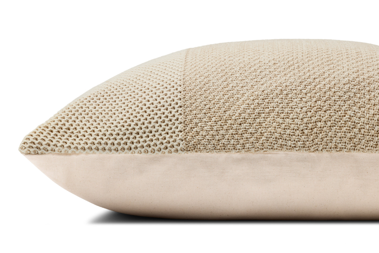 Ivory / Beige Pillow — a Loloi pillow at Laurie Yapp Home.