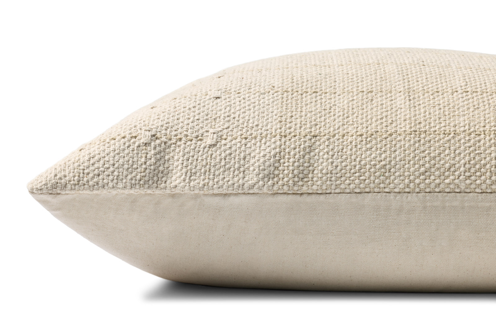 Beige / Natural Pillow — a Loloi pillow at Laurie Yapp Home.