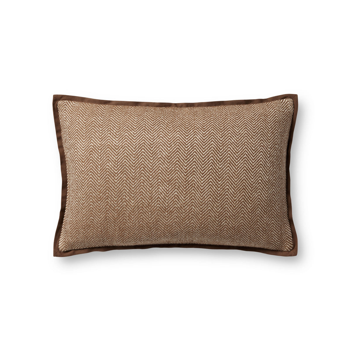 Chocolate Pillow — a Loloi pillow at Laurie Yapp Home.