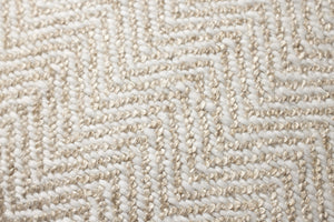 Ivory Pillow (Pattern 12) shown from a different angle to reveal its pattern.