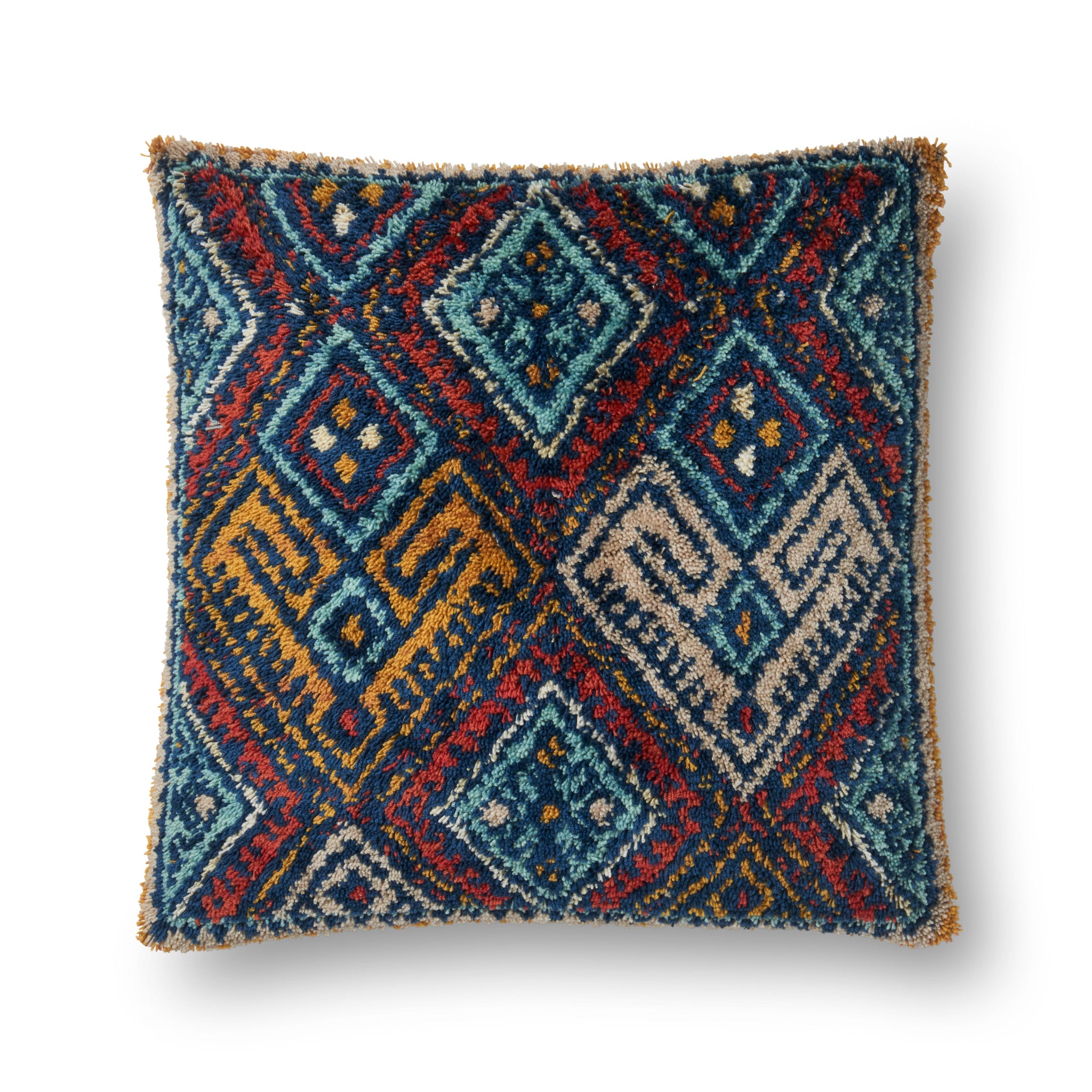 Multi Pillow (Pattern 4) — a Loloi pillow at Laurie Yapp Home.