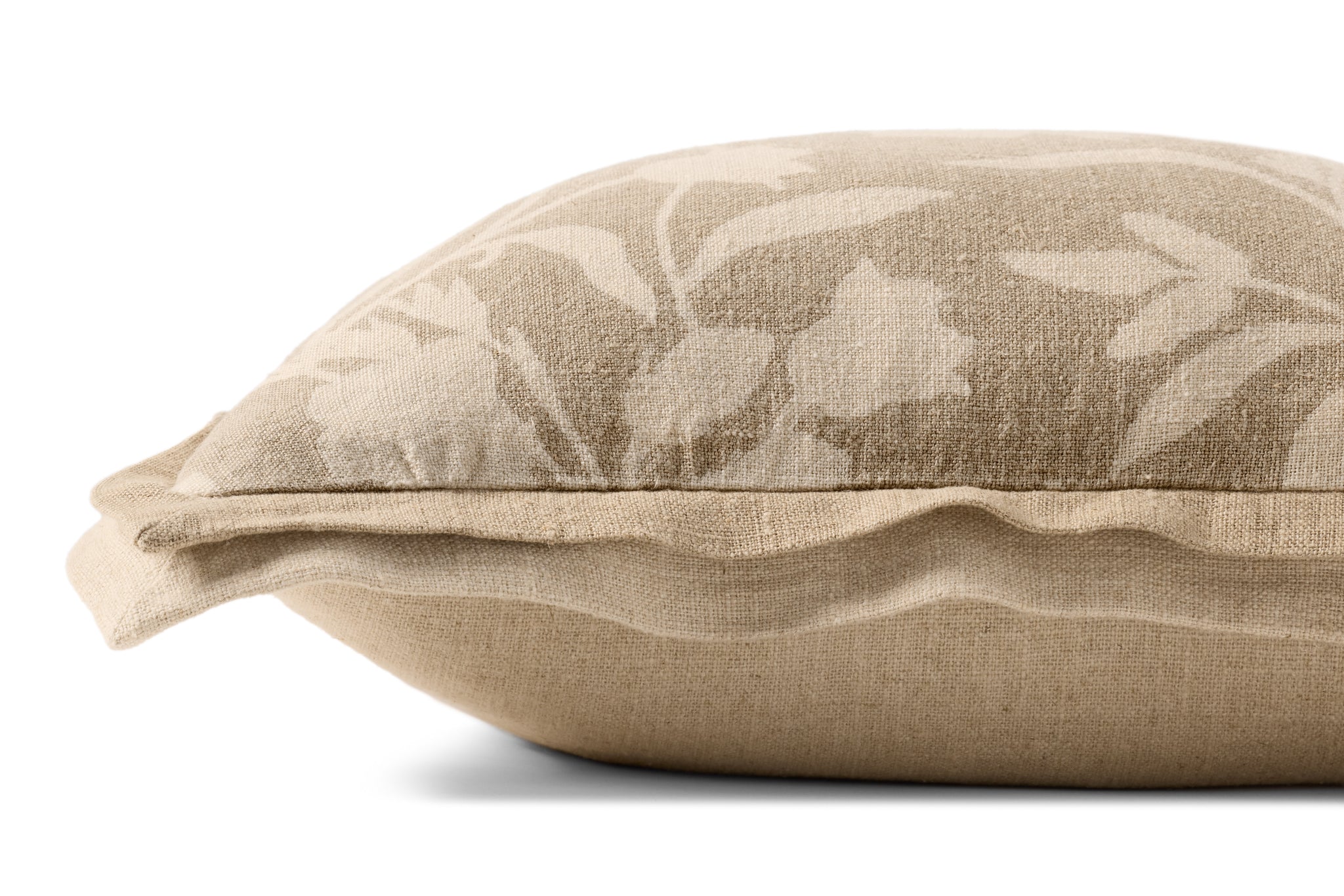 Natural Pillow (Pattern 5) shown from another angle.