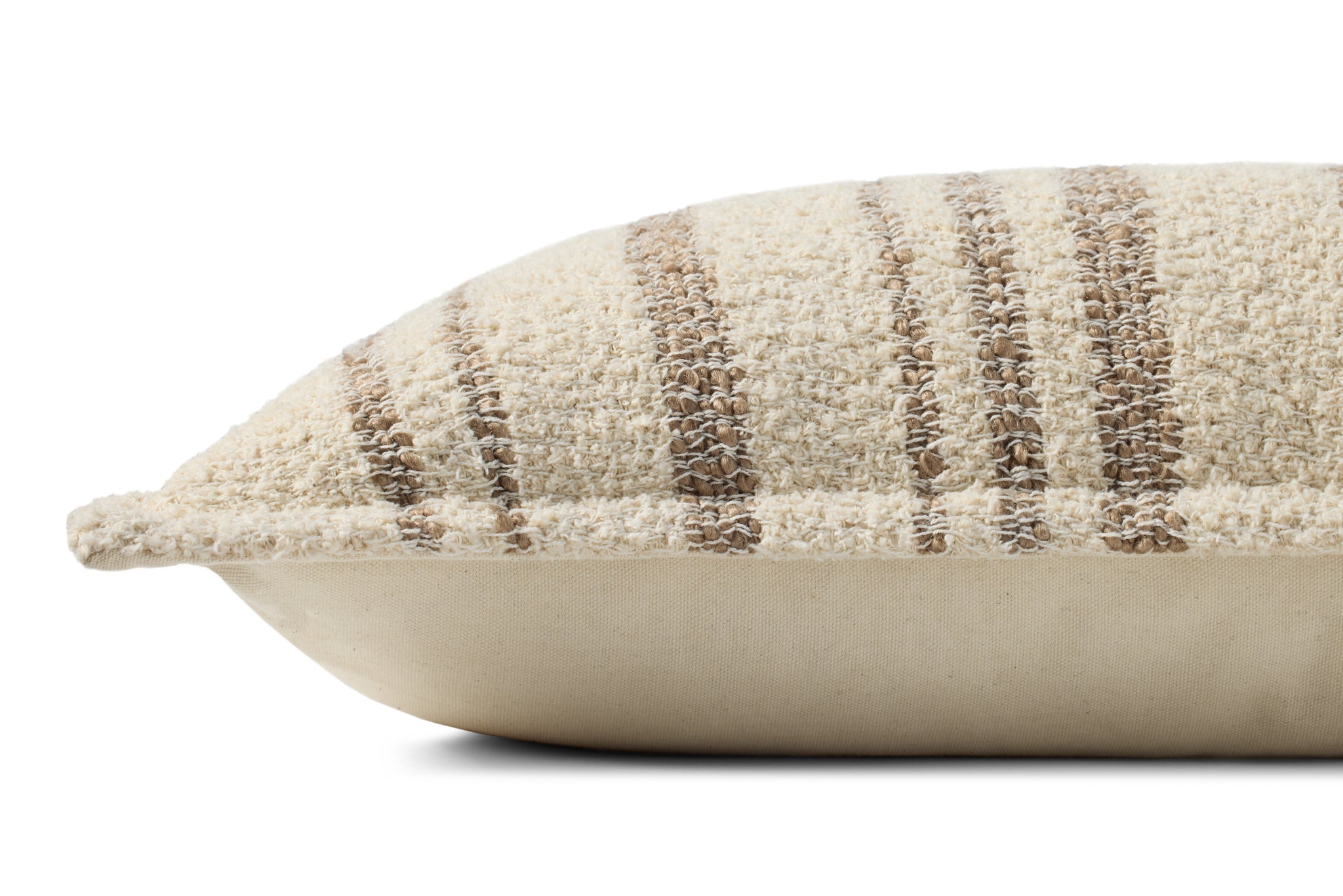 Natural / Tan Pillow shown from another angle.