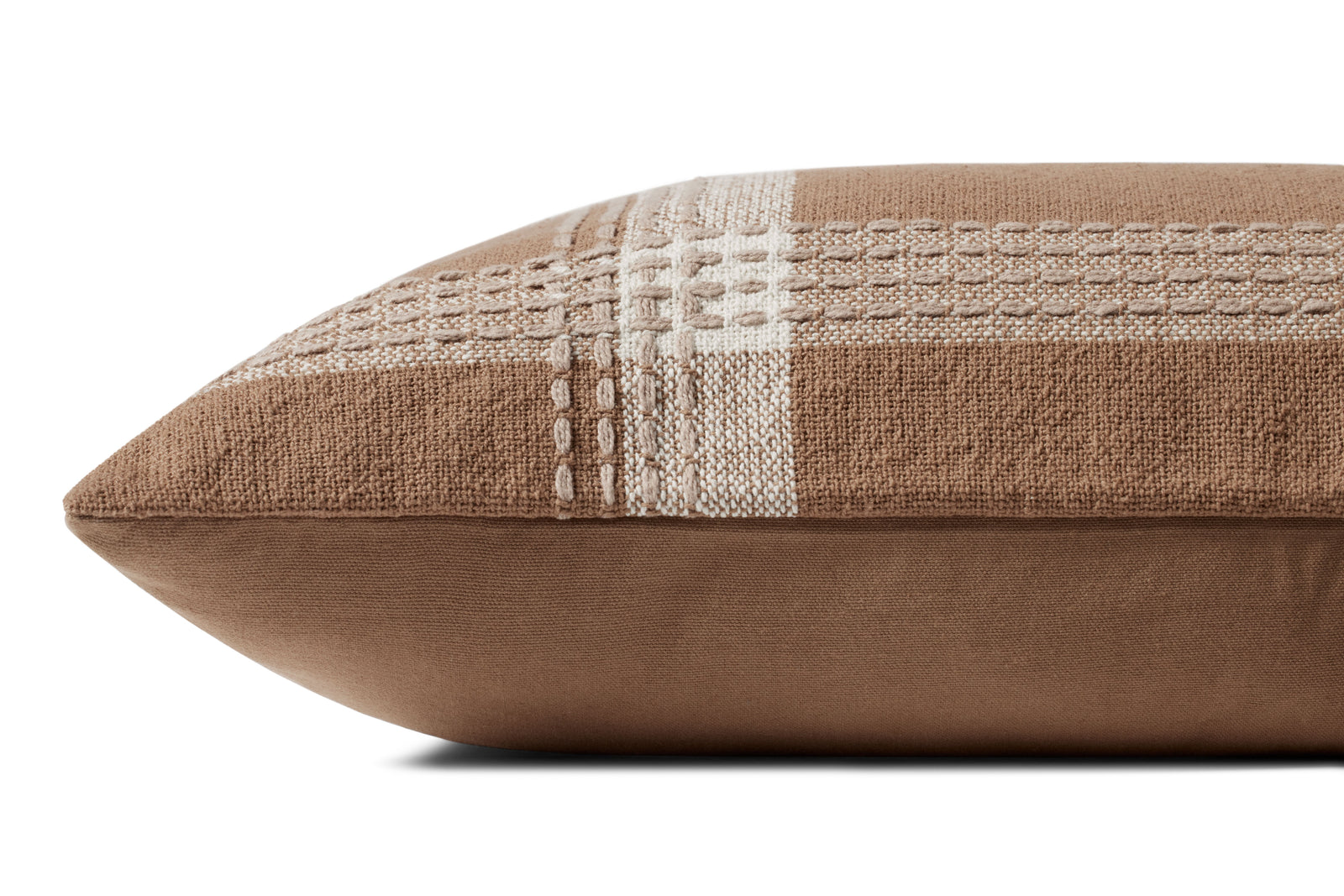 Rust / Multi Pillow (Pattern 2) — a Loloi pillow at Laurie Yapp Home.