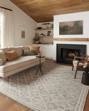 Calista Terracotta Pillow shown from a different angle to reveal its pattern.