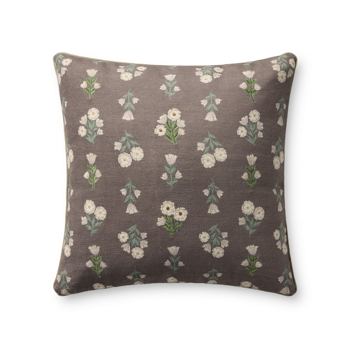 Posie Mauve / Multi Pillow — a Loloi pillow at Laurie Yapp Home.