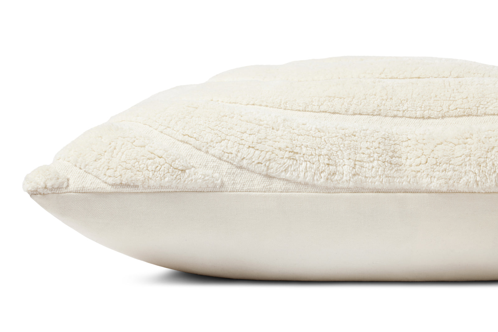 Ivory Pillow (Pattern 7) — a Loloi pillow at Laurie Yapp Home.