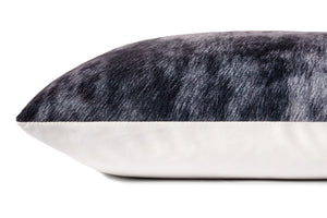 Charcoal Pillow (Pattern 4) shown from another angle.