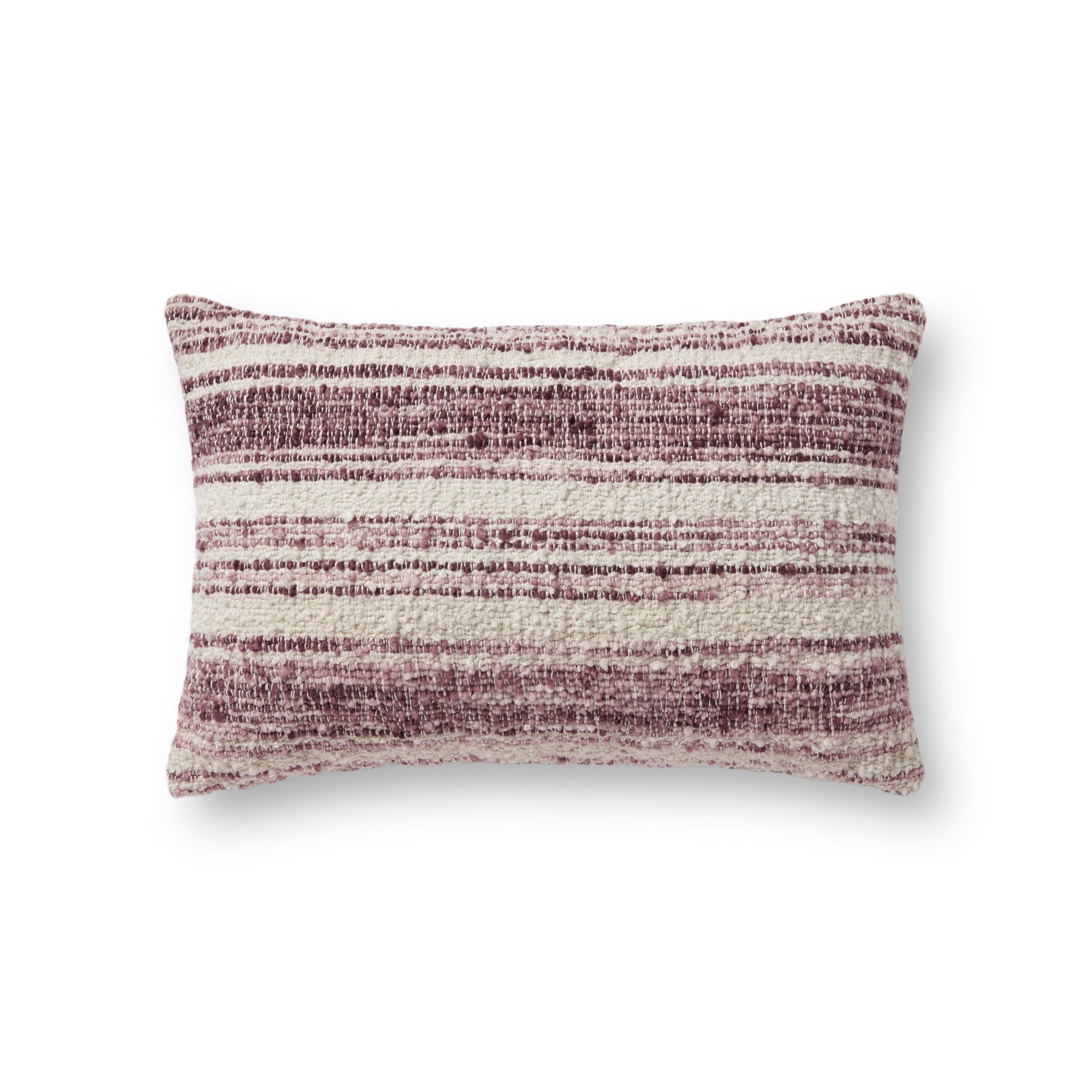 Burgundy / Ivory Pillow — a Loloi pillow at Laurie Yapp Home.