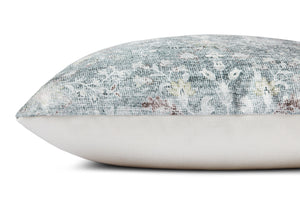 Grey Pillow (Pattern 7) shown from a different angle to reveal its pattern.