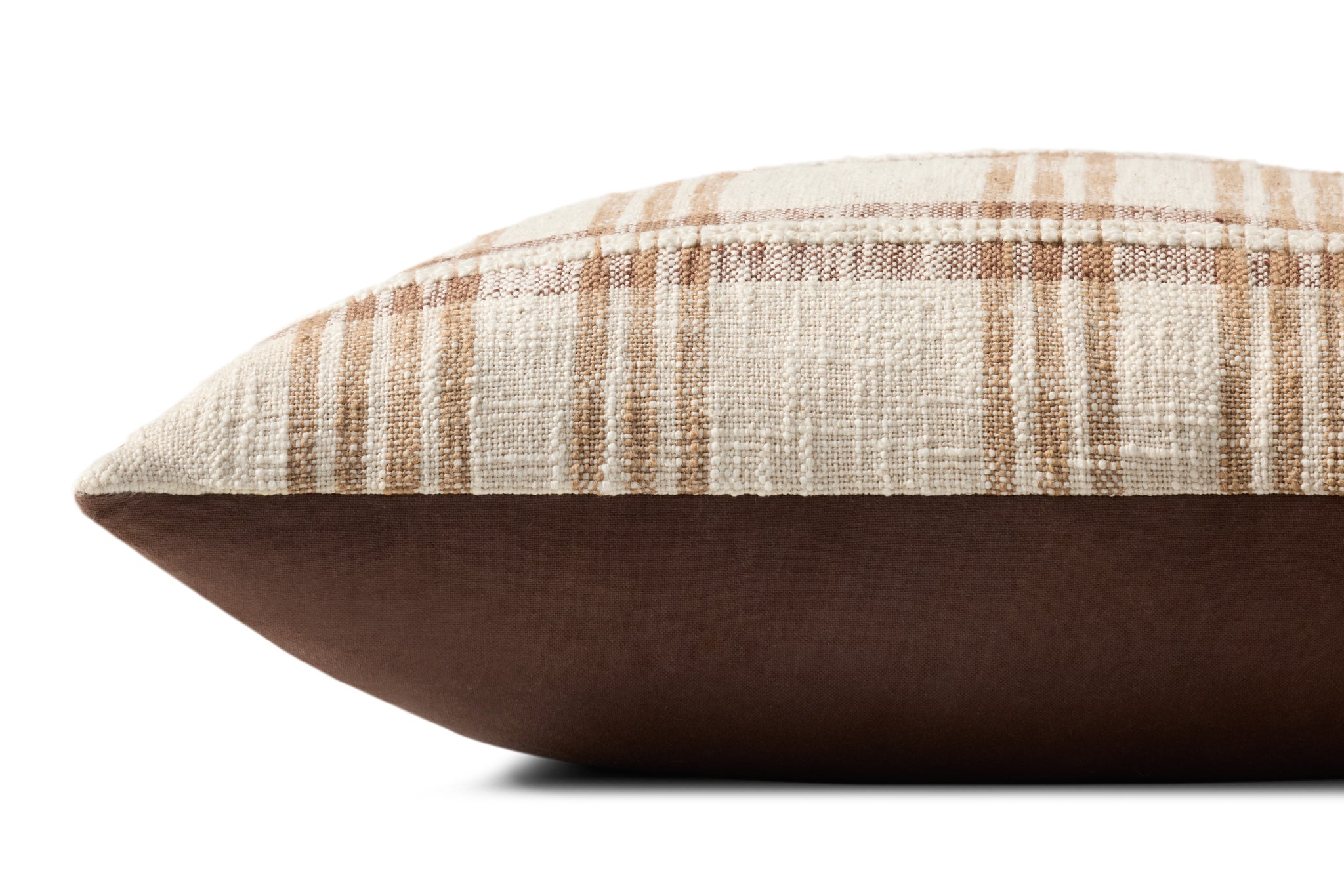 Tan / Multi Pillow shown from another angle.
