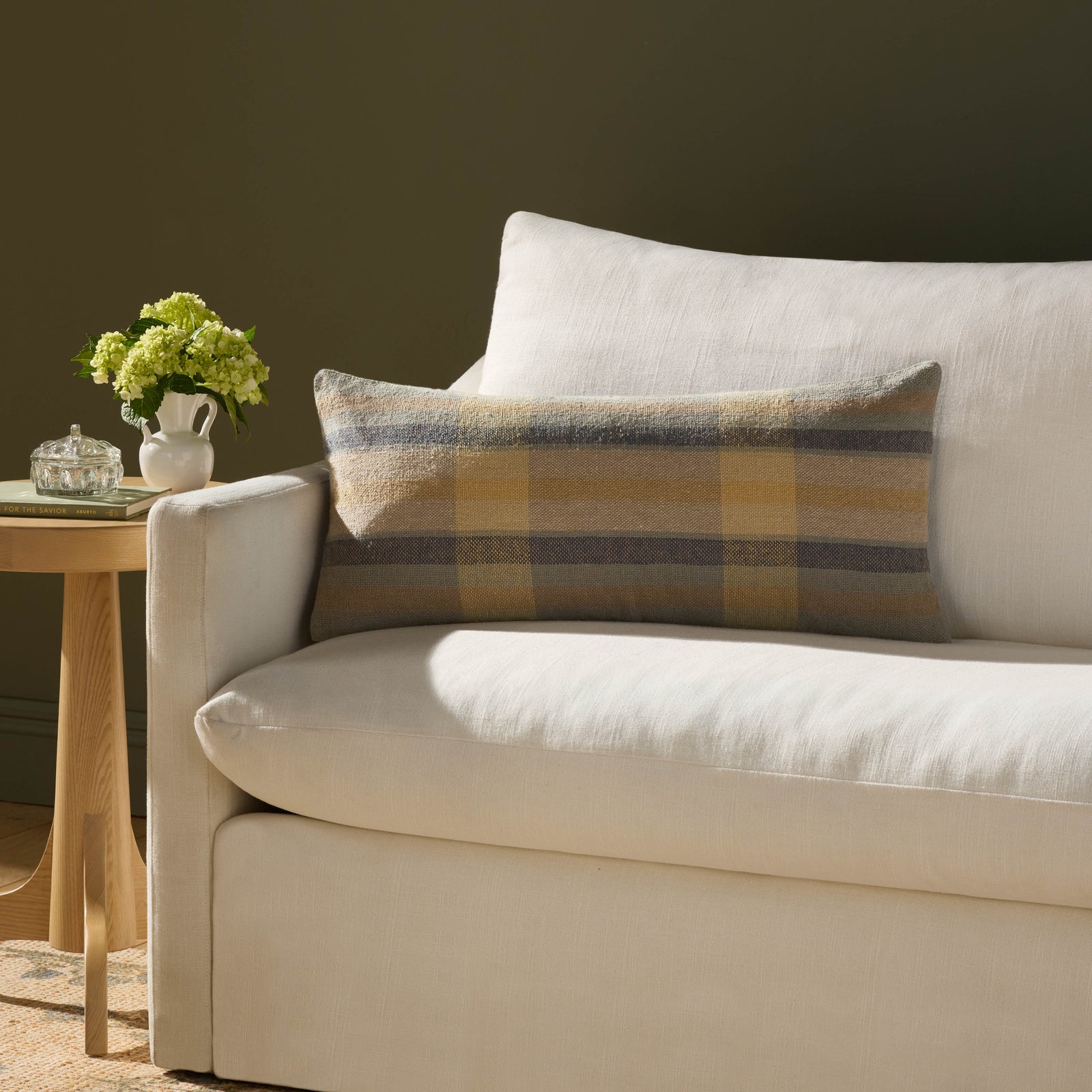Andi Yellow / Blue Pillow — a Loloi pillow at Laurie Yapp Home.