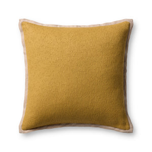 Yellow Pillow (Pattern 5) — a Loloi pillow at Laurie Yapp Home.