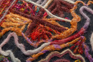 Multi Pillow (Pattern 7) shown from a different angle to reveal its pattern.