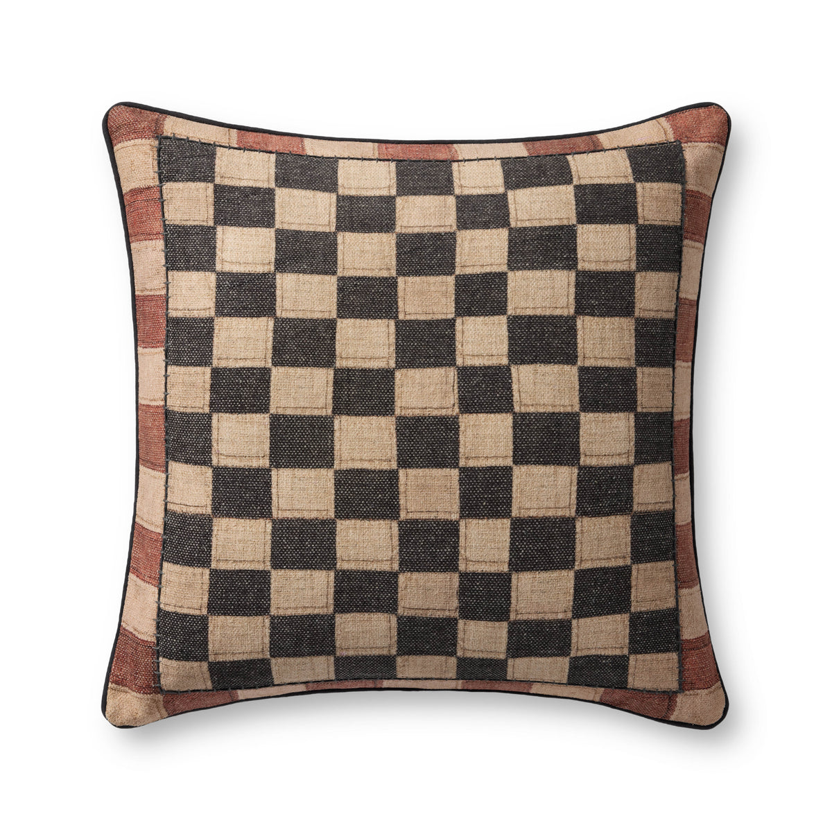 Multi Pillow (Pattern 13) — a Loloi pillow at Laurie Yapp Home.