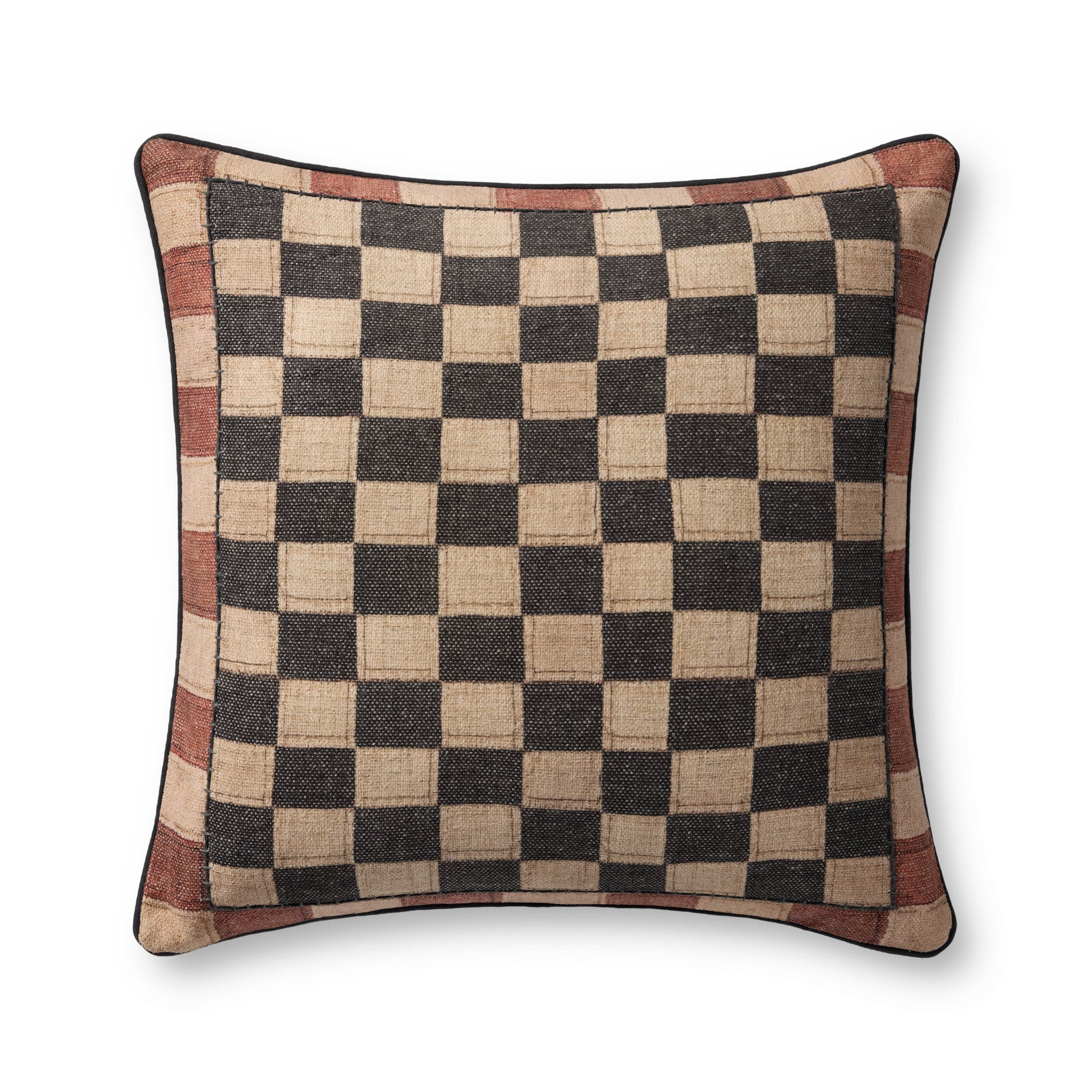 Multi Pillow (Pattern 13) — a Loloi pillow at Laurie Yapp Home.
