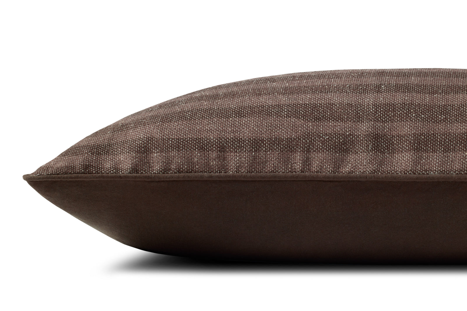 Brown Pillow (Pattern 7) — a Loloi pillow at Laurie Yapp Home.