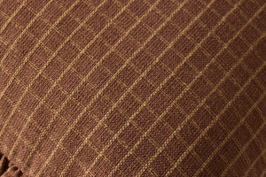 Dinah Chestnut Pillow shown from another angle.