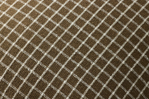 Dinah Chocolate Pillow shown from another angle.