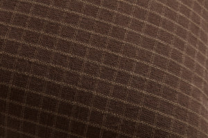 Dinah Chocolate / Latte Pillow shown from another angle.