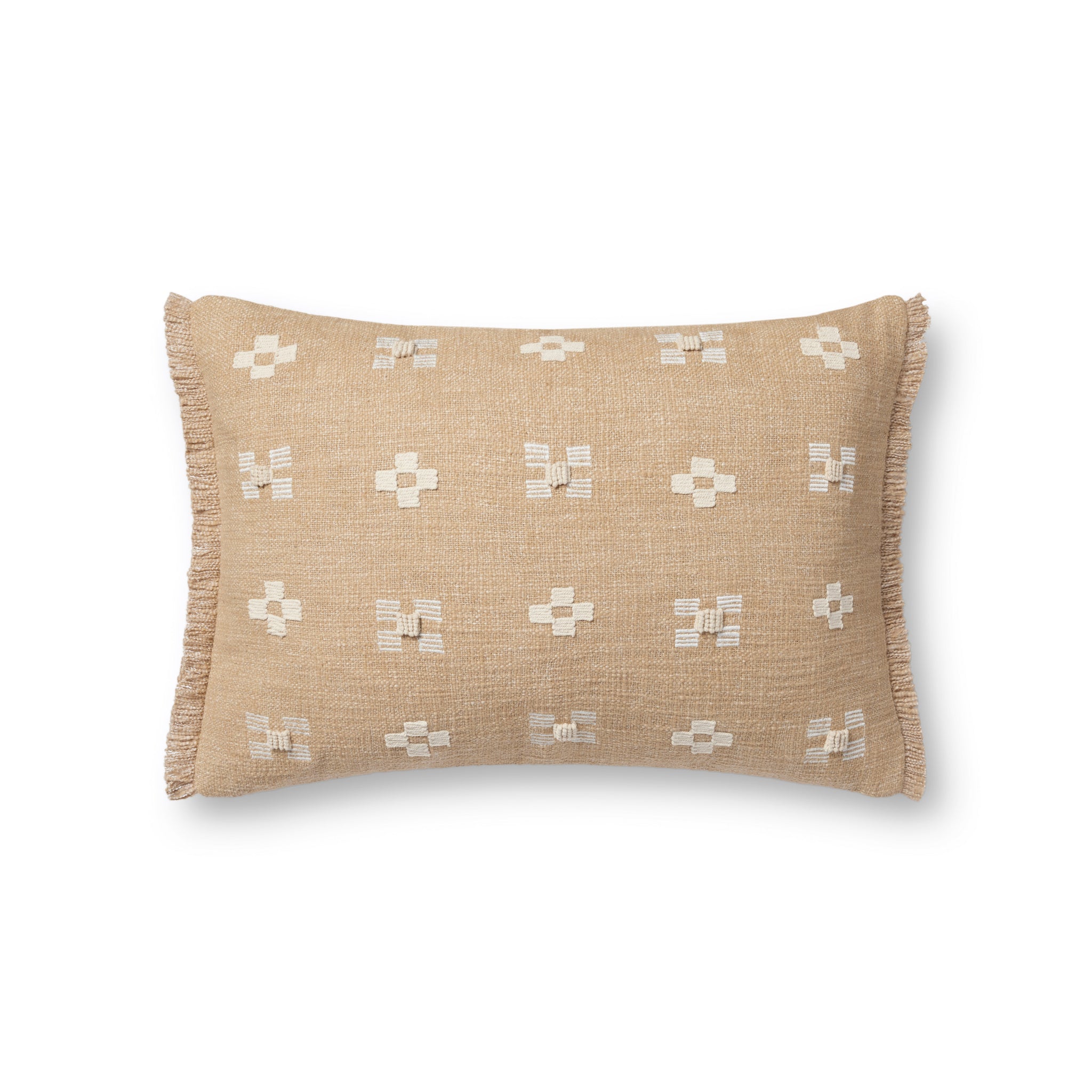 Natural Pillow (Pattern 9) — a Loloi pillow at Laurie Yapp Home.