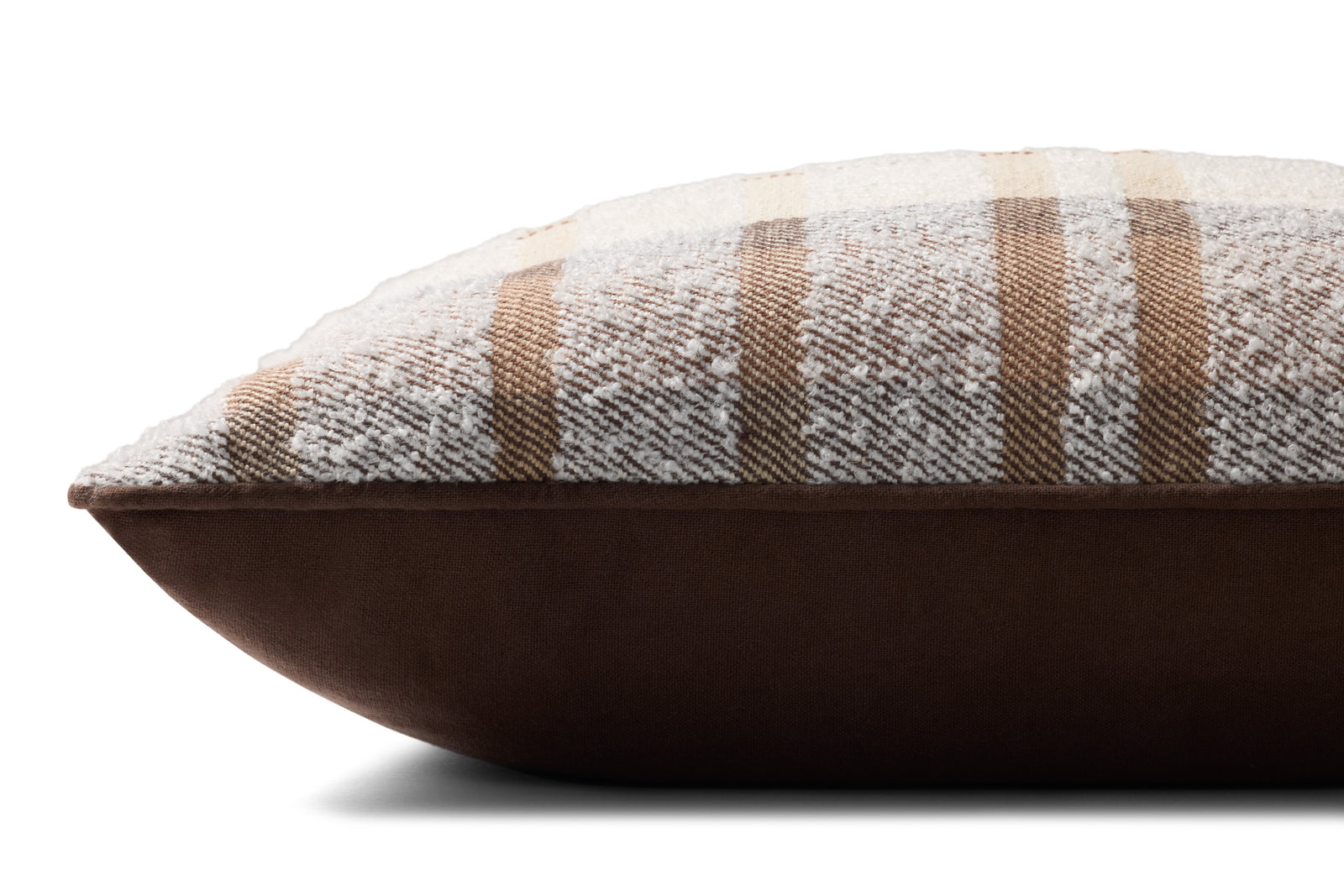Brown / Multi Pillow — a Loloi pillow at Laurie Yapp Home.