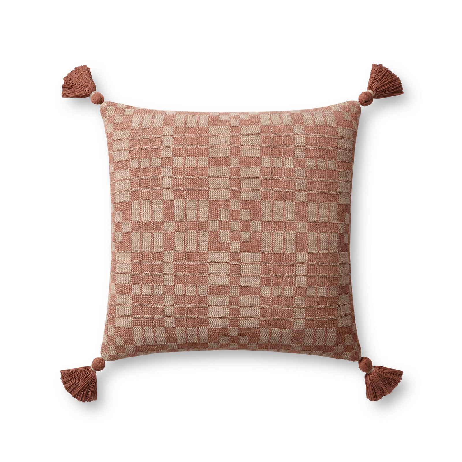 Ellery Clay Pillow — a Loloi pillow at Laurie Yapp Home.