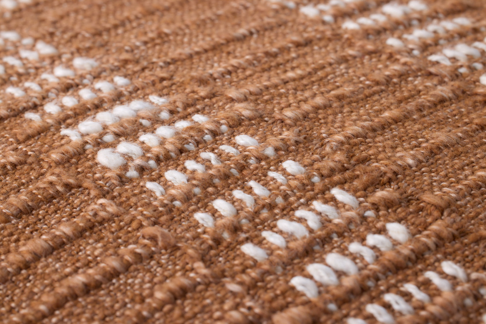 Rust / Ivory Pillow (Pattern 1) — a Loloi pillow at Laurie Yapp Home.