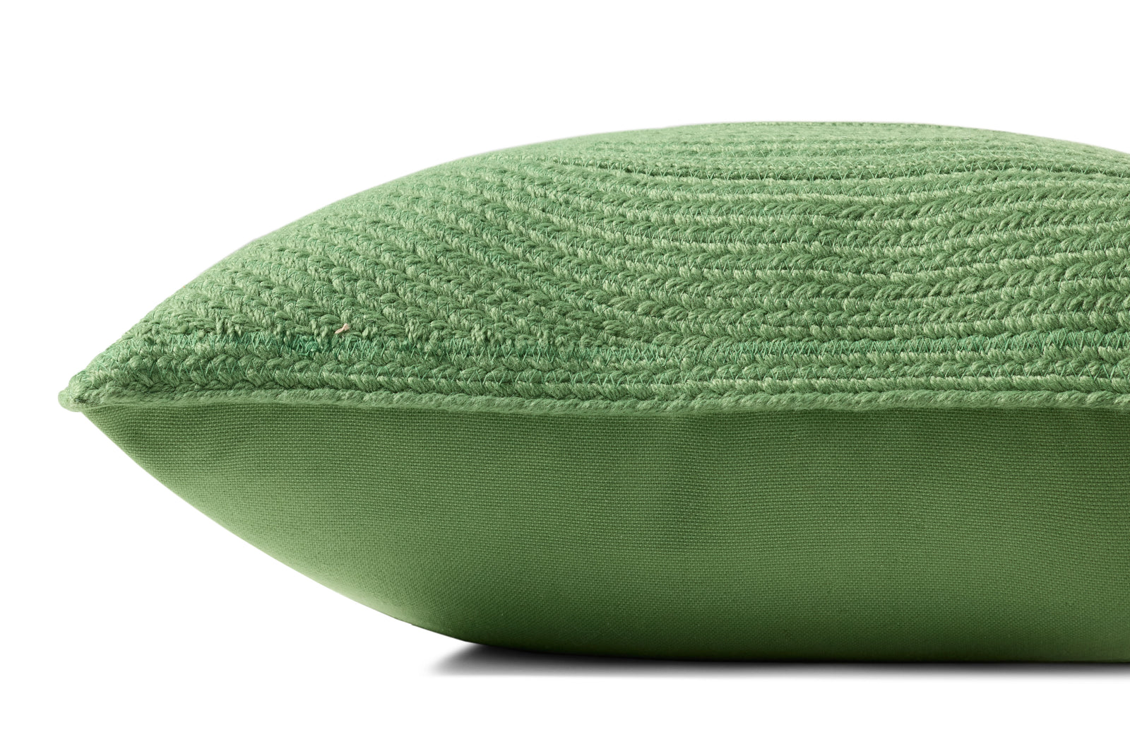 Green Pillow (Pattern 9) — a Loloi pillow at Laurie Yapp Home.