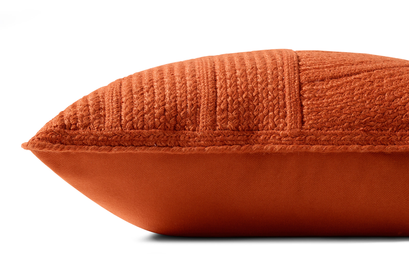 Orange Pillow (Pattern 3) — a Loloi pillow at Laurie Yapp Home.