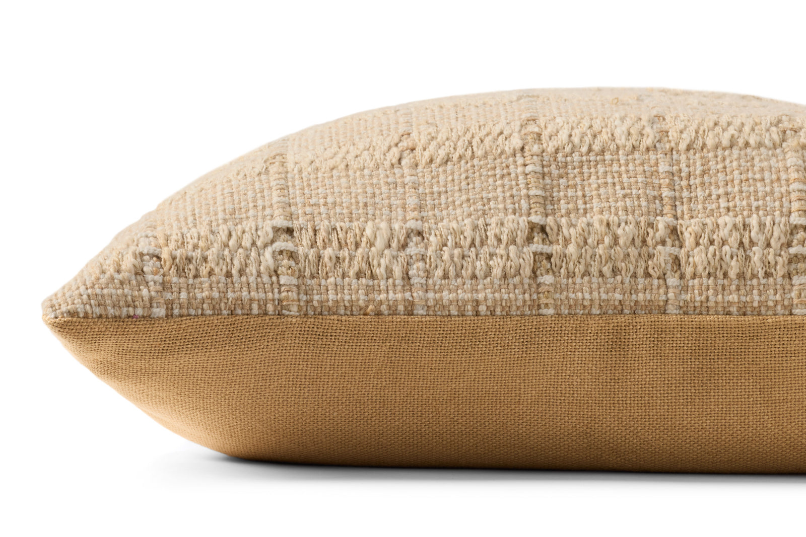 Tan Pillow (Pattern 2) — a Loloi pillow at Laurie Yapp Home.