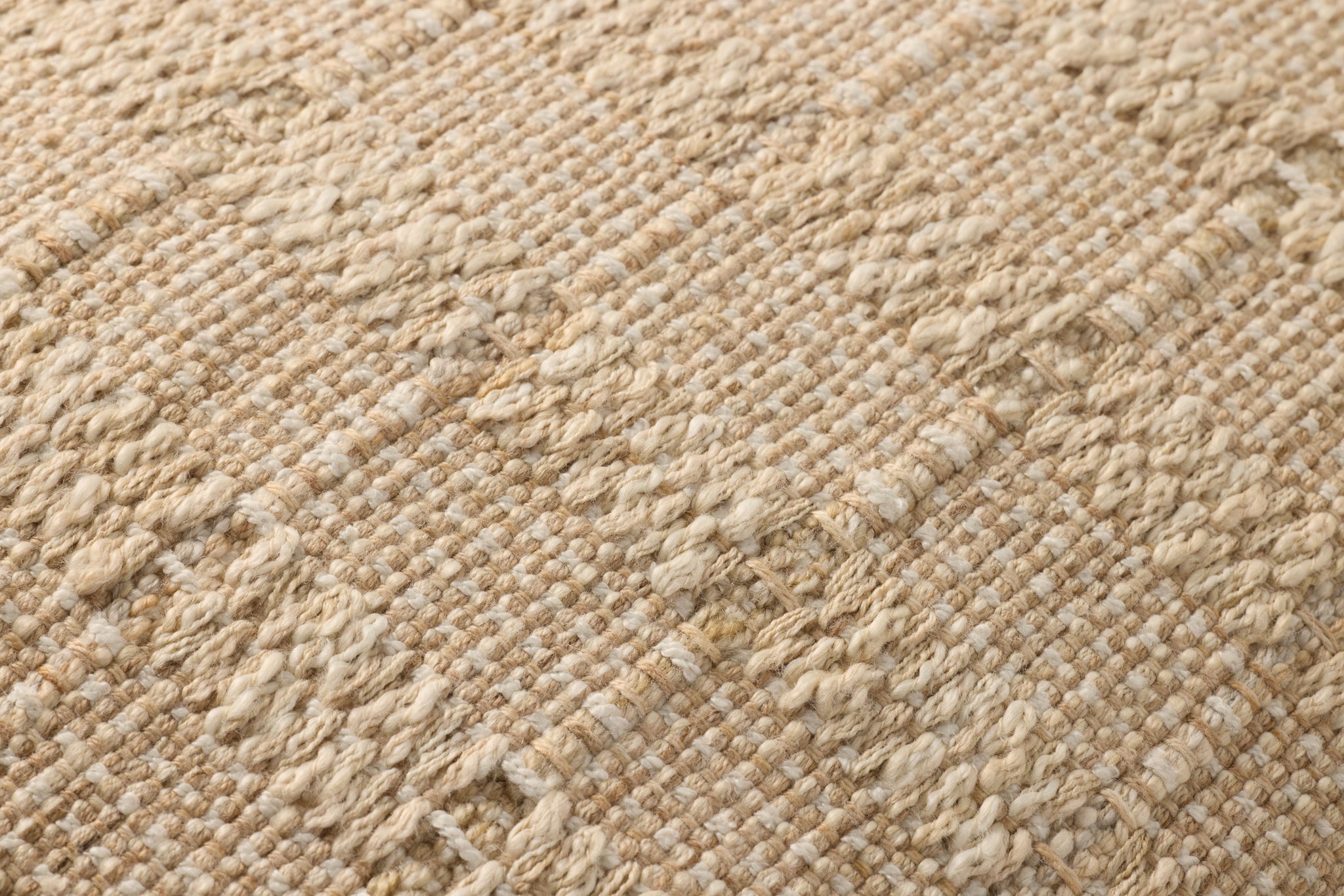 Tan Pillow (Pattern 2) shown from a different angle to reveal its pattern.