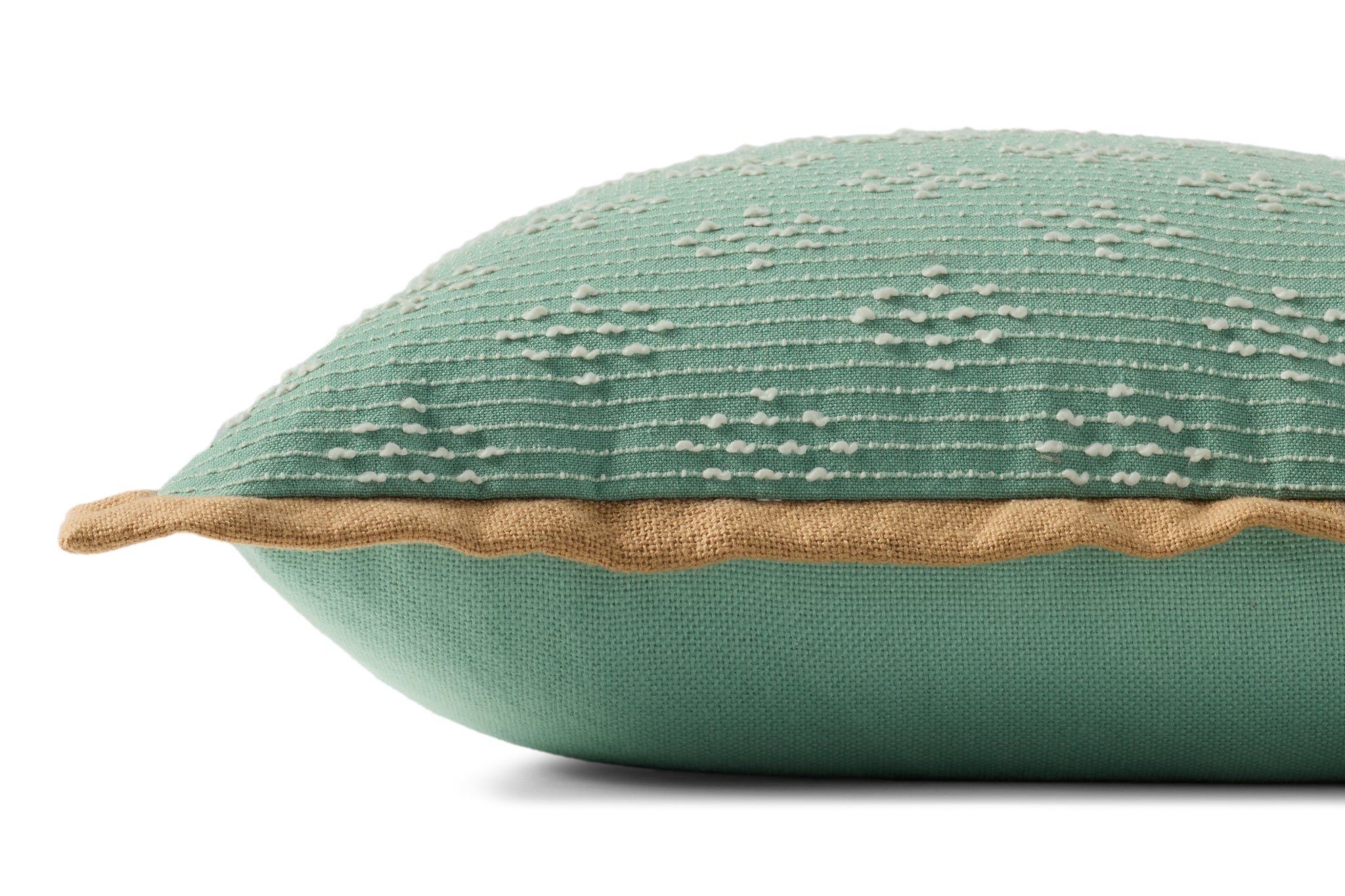 Aqua Pillow shown from another angle.