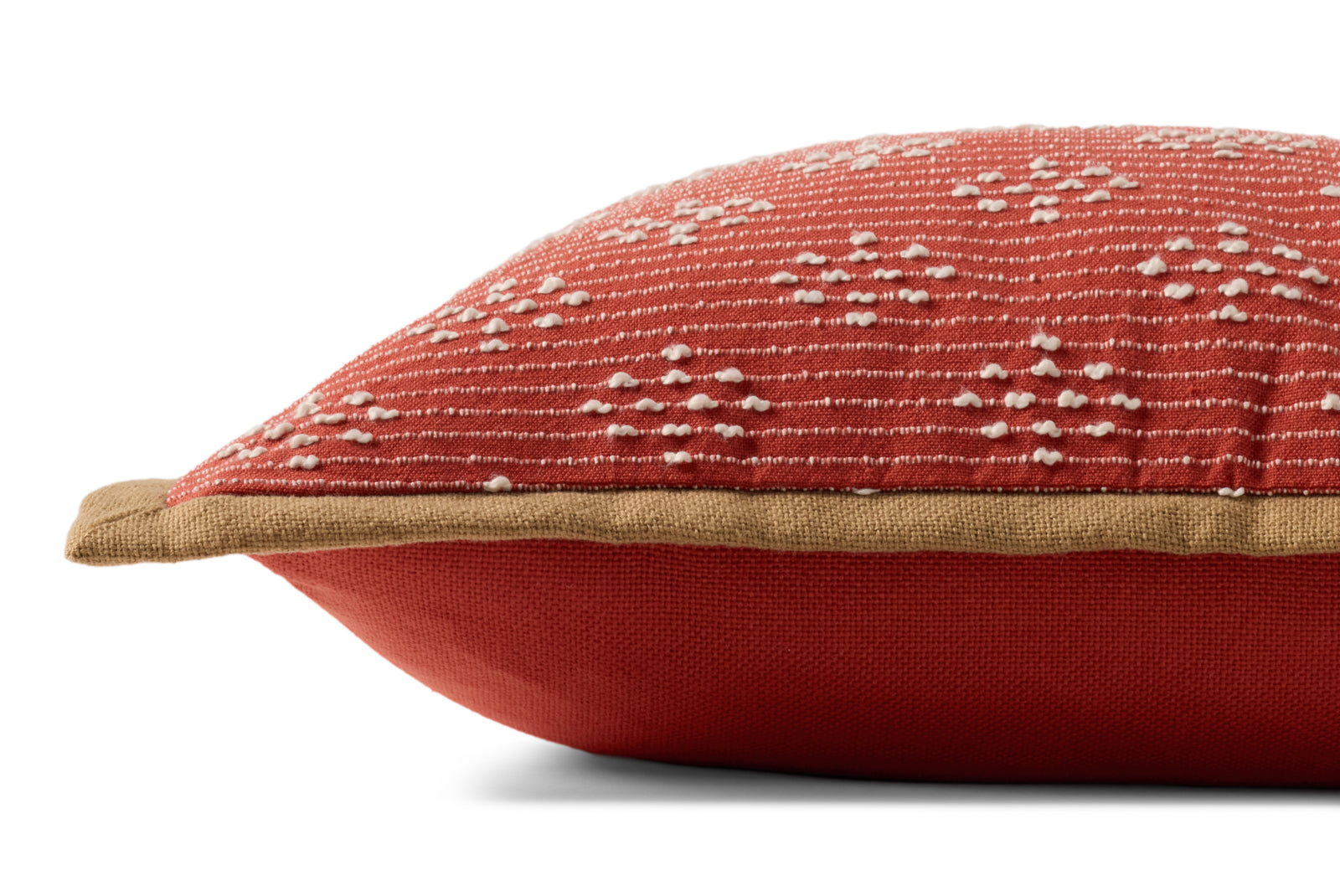 Red Pillow (Pattern 4) — a Loloi pillow at Laurie Yapp Home.